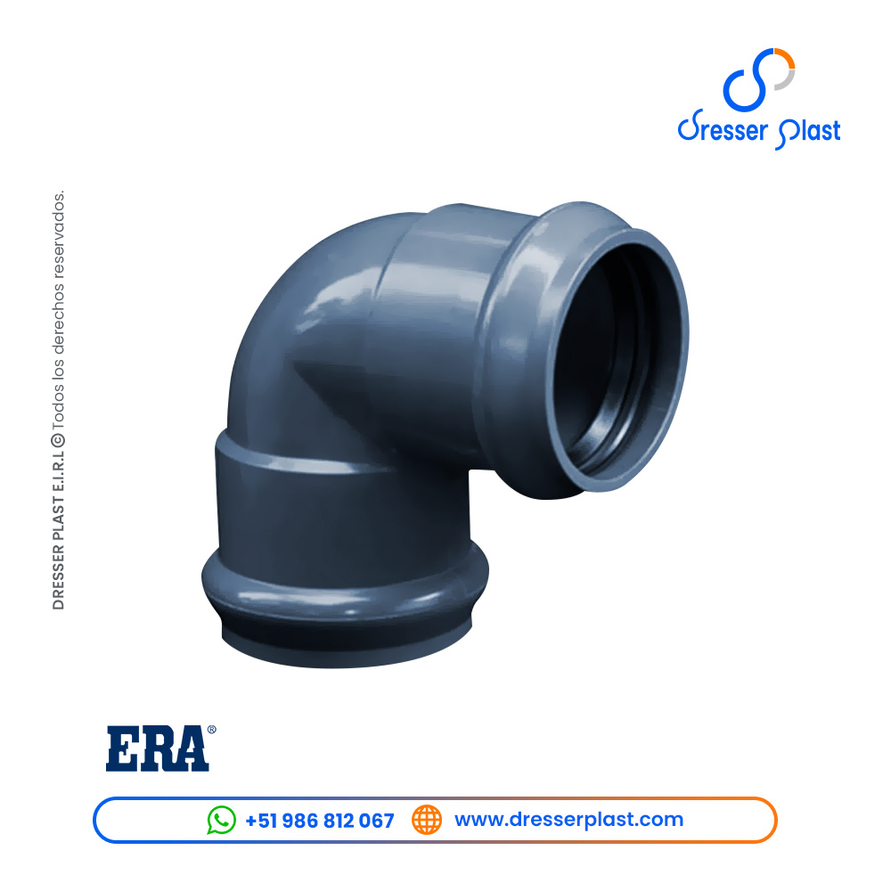 Codo 90° UF Inyectado PVC