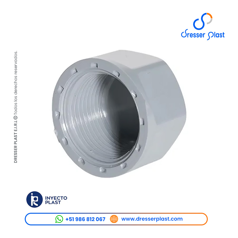 Tapón hembra PVC con rosca