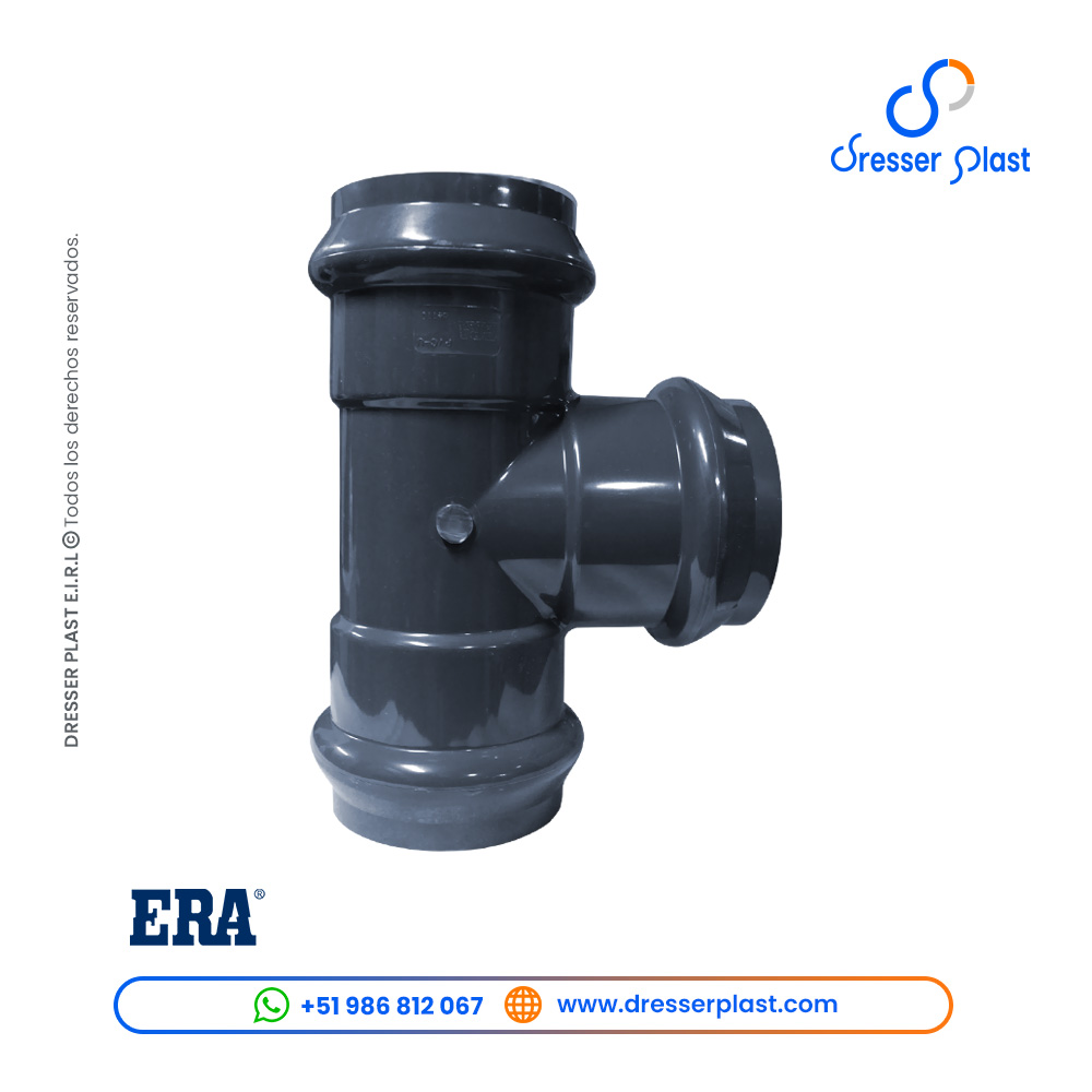 Tee UF Inyectado PVC