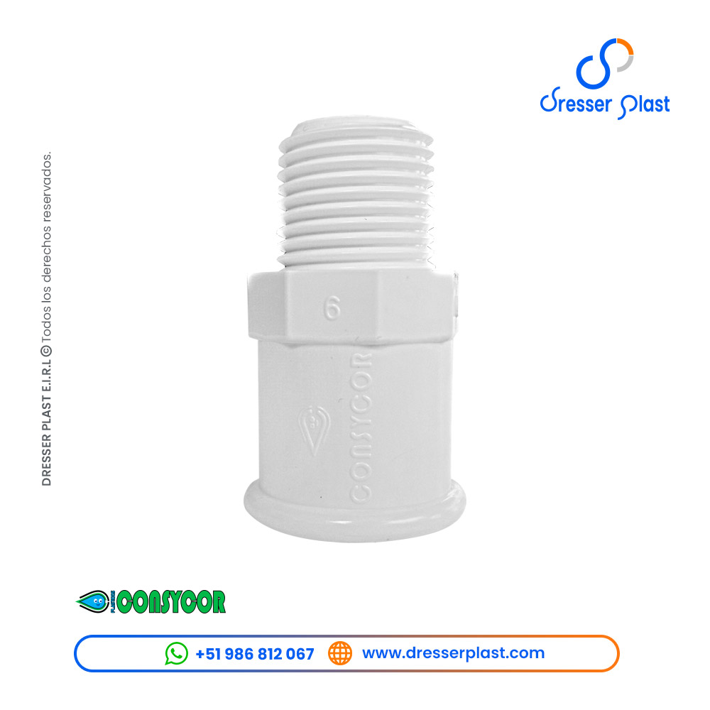 Unión presión rosca Consycor