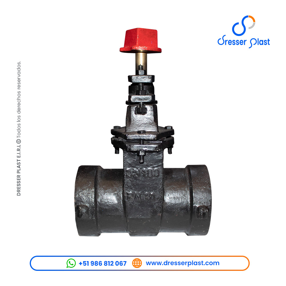 Válvula Compuerta Embone de Fierro Fundido