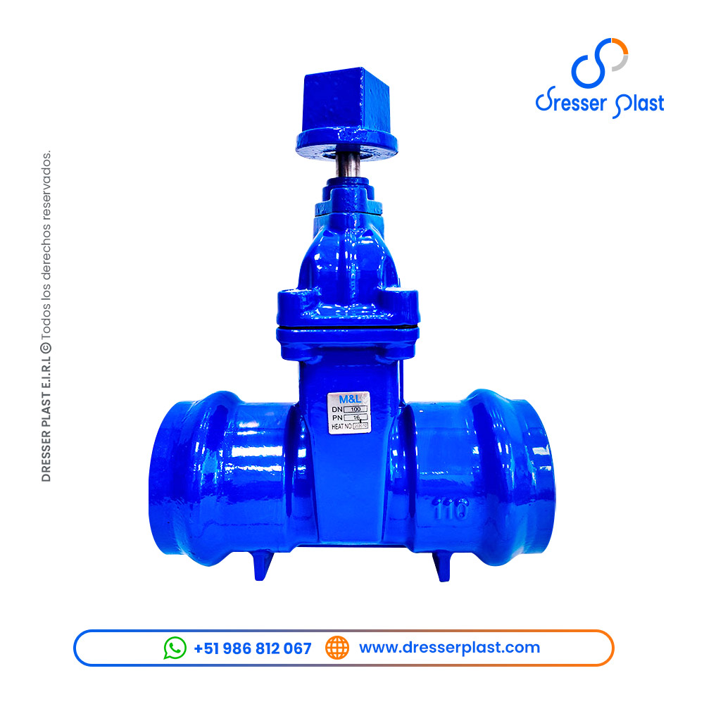 Válvula compuerta tipo luflex embone M&L